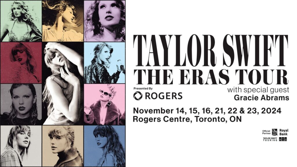Taylor swift eras tour rogers centre toronto