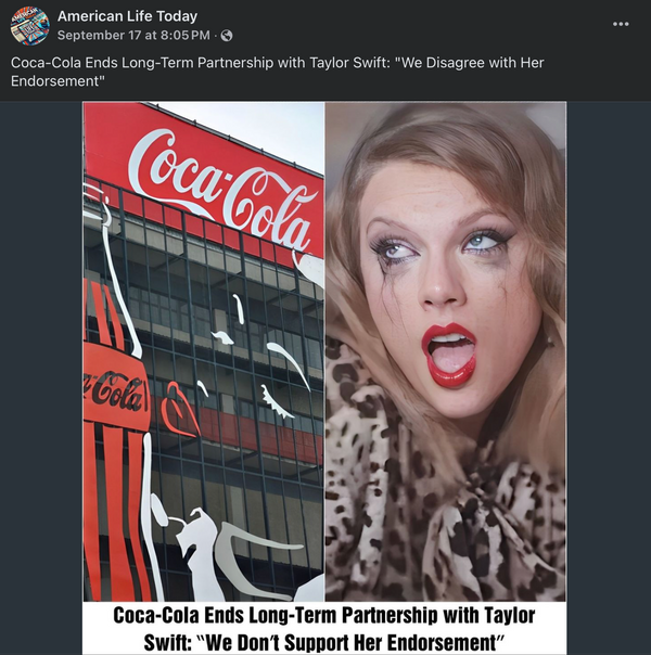 Did Coca Cola Cut Ties With Taylor Swift